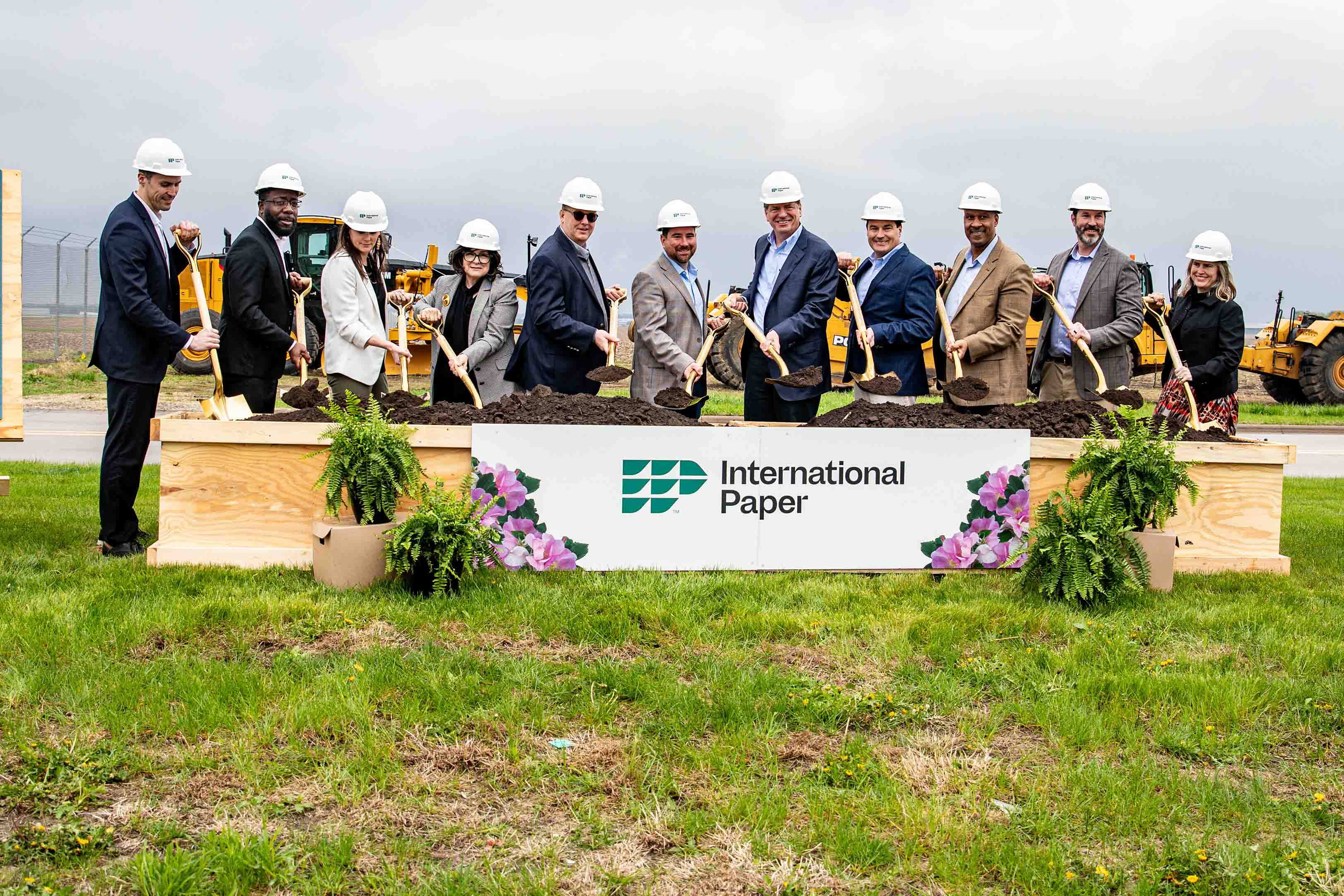 International Paper Groundbreaking