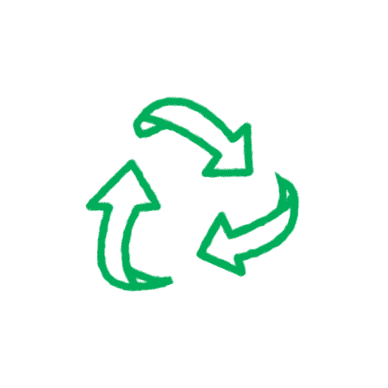 animated recycling icon