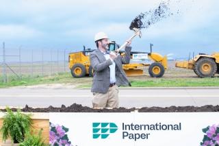 International Paper Groundbreaking