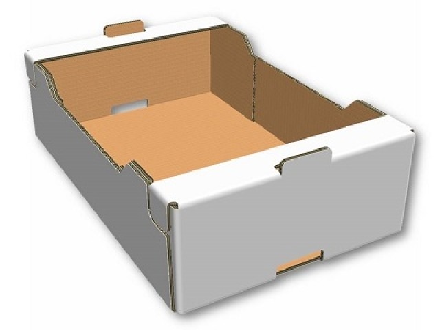 Caja telescópica con tapa