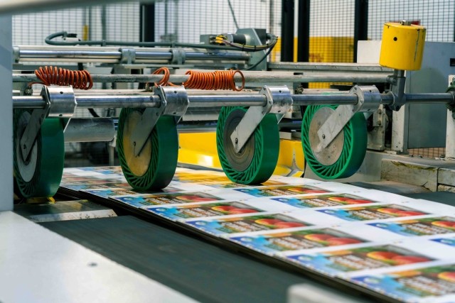 Litho lam & litho label printing