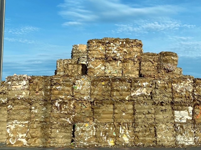 recycling bales