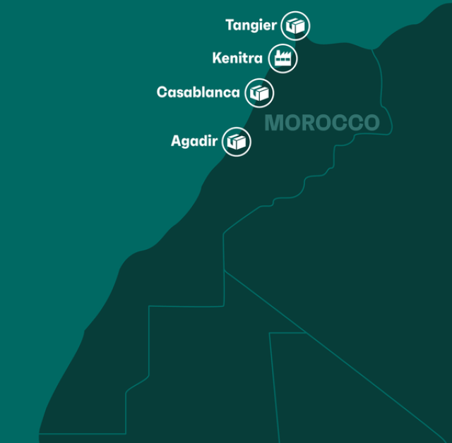 International paper in Morocco
