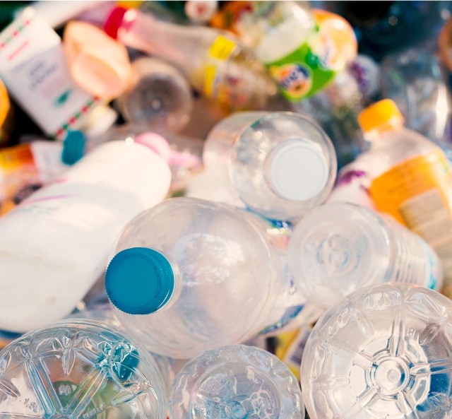 plastic bottles